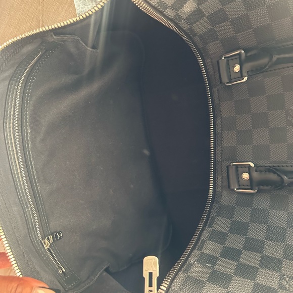 Keepall Bandoulière 45 Damier Graphite Canvas - Picture 4 of 13